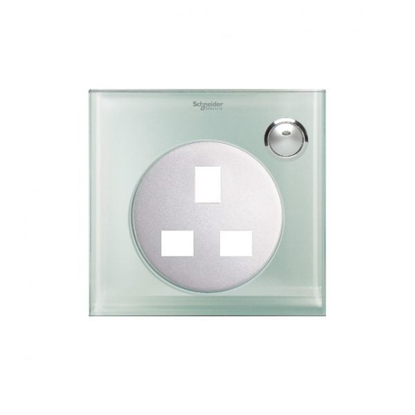 COVER STOP KONTAK ULTI UC15_XGL 1G CRYSTAL GLASS SCHNEIDER