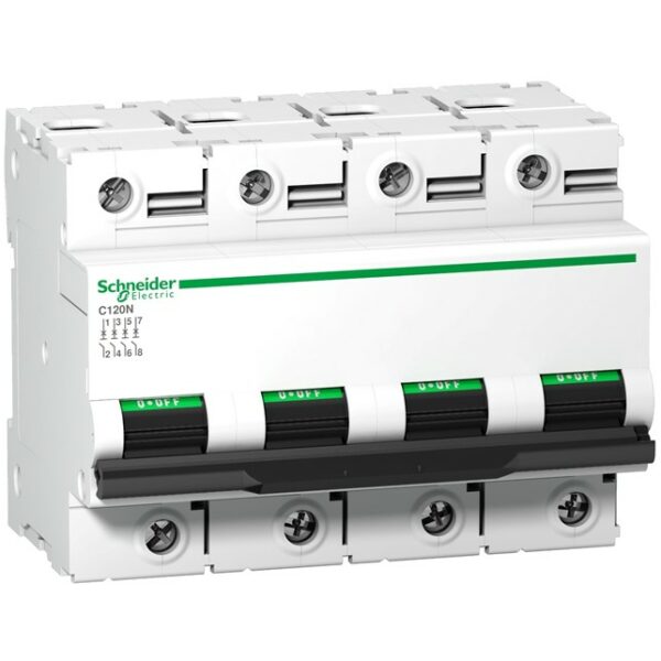 C120N - circuit breaker - 4P - 125A - C curve