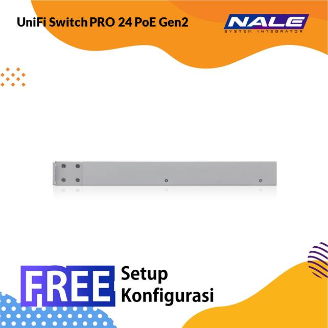 UniFi Switch PRO 24 PoE-4 UniFi Switch PRO 24 PoE Gen2 - Gambar 4
